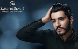 Мъжка прическа в арабски стил със сресана коса назад — Salondebeaute Мъжка прическа в арабски стил със сресана коса назад